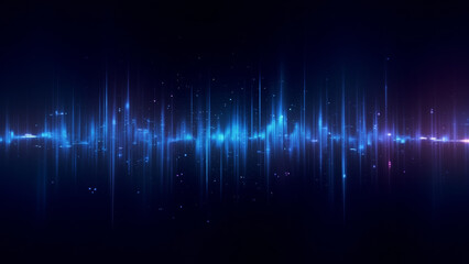 Digital abstract background resonate to futuristric era