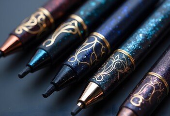 Luxurious and Creative Eyeliner Pens with Artistic Design