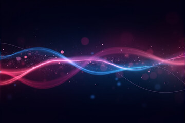 Fototapeta premium Digital abstract background resonate to futuristric era