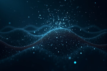 Digital abstract background resonate to futuristric era