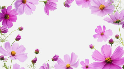 Fototapeta premium Elegant wedding invitation card background vector. Minimal hand painted watercolor botanical flowers texture template background. Design for wedding, vip cover, poster, rsvp moderncard.Valentine's Day