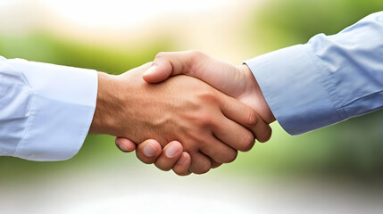 Handshakes, greetings, transactions, mergers and acquisitions, business collaboration, finance and investment background, teamwork, and successful business operations