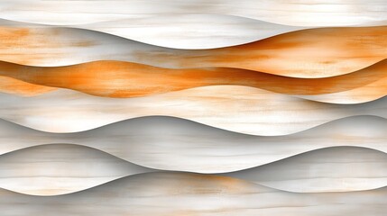 Abstract Wave Pattern in Warm and Cool Tones for Creative Design