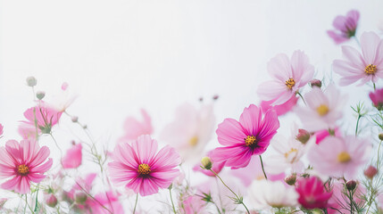 Elegant wedding invitation card background vector. Minimal hand painted watercolor botanical flowers texture template background. Design for wedding, vip cover, poster, rsvp moderncard.Valentine's Day