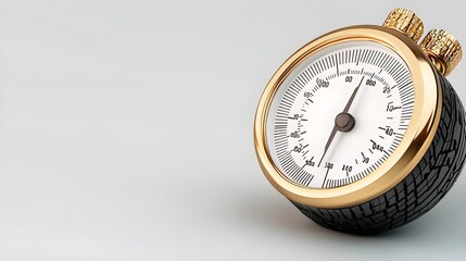 Measuring time precision studio stopwatch close-up minimalist high-quality time management concept