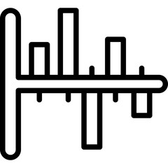 profit and loss line icon