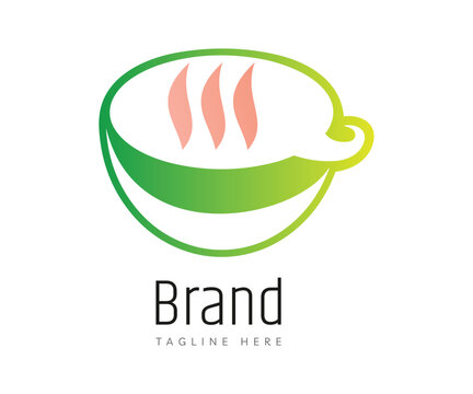 Coffee logo icon design template elements. 