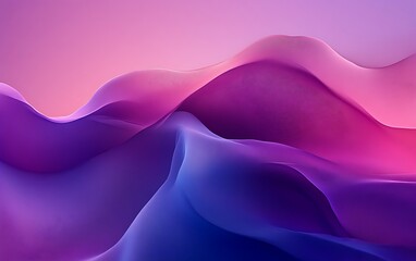 Obraz premium Abstract purple and pink wave background.