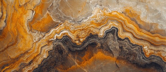 Obraz premium Elegant natural marble stone surface showcasing intricate veining patterns perfect for modern interior design and architectural applications