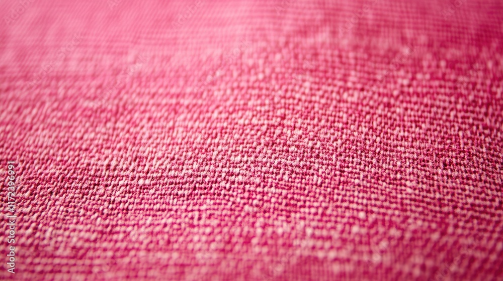 Poster textured pink fabric background with a woven pattern suitable for soft furnishings crafts and design