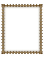 Vintage background with decorative patterns.