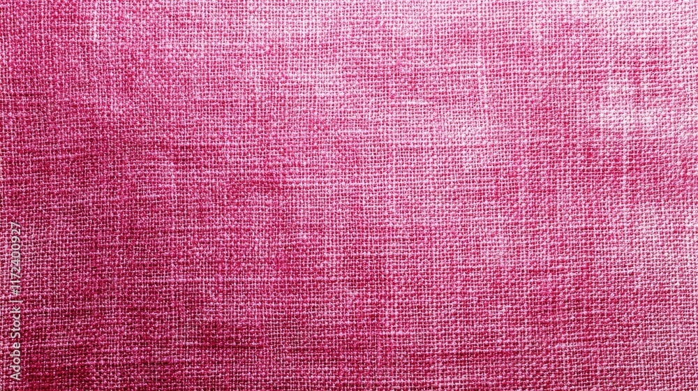 Aufkleber Textured pink fabric background for design projects with ample copy space ideal for text and creative applications