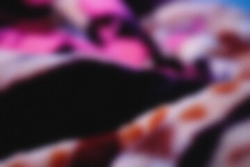 Pink and black modern abstract blurred design