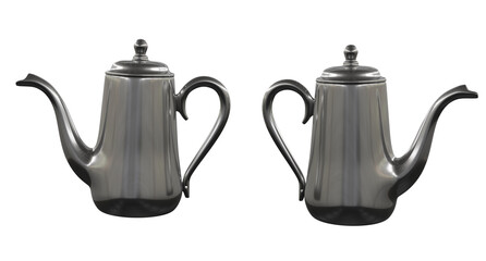 teapot isolated on white