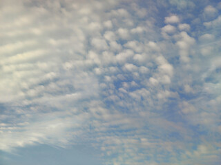 blue sky with clouds