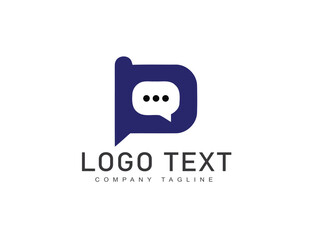 Abstract premium typography logo design