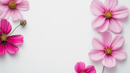 Fototapeta premium Elegant wedding invitation card background vector. Minimal hand painted watercolor botanical flowers texture template background. Design for wedding, vip cover, poster, rsvp moderncard.Valentine's Day