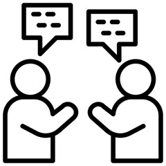 Merger And Acquisition Line Icon