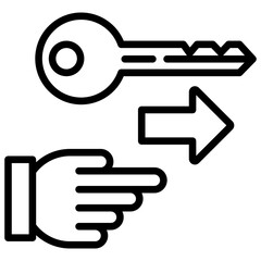 Merger And Acquisition Line Icon