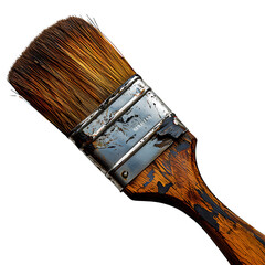 paint brush isolated on white
