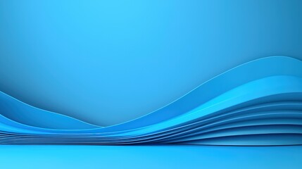 Obraz premium A striking bold blue background with a smooth finish, ideal for modern designs, artistic projects, and creative marketing visuals