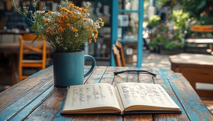 A professional business planner for 2025, emphasizing actionable steps and measurable goals