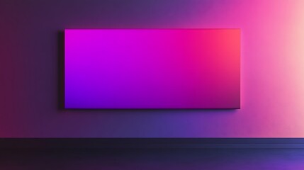 A vibrant magenta canvas with smooth gradients, perfect for bold and modern aesthetics