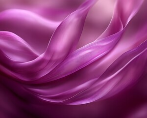 Obraz premium Abstract purple flowing fabric. (1)