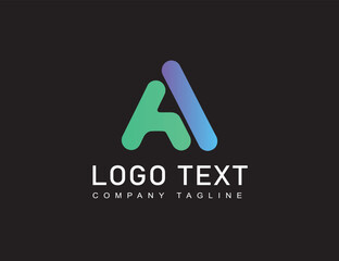 A Luxury letter logo