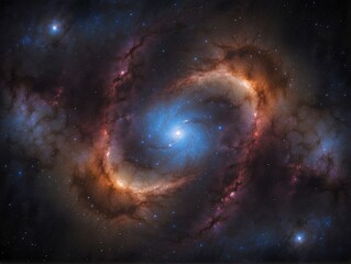 space background with stars