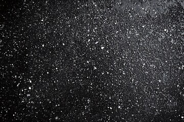 Obraz premium Black glitter texture background, glitter or sandpapper high detailed surface, shining glowing effects 