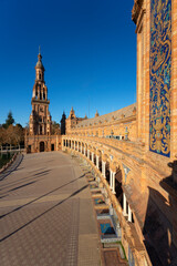 Fototapeta premium Plaza de Espana, Sevilla