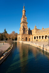 Obraz premium Plaza de Espana, Sevilla