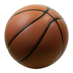 basketball isolated on white background