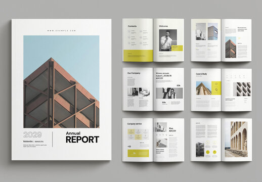 Annual Report Layout
