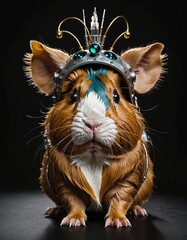 Abyssinian Guinea Pig Warrior