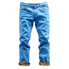 blue jeans isolated on white