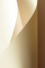 추상적인 종이 연출, 표지 이미지