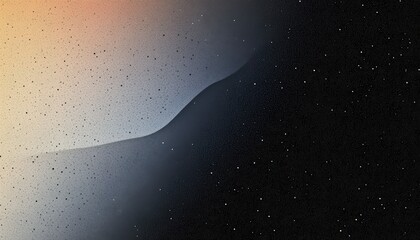 Abstract Cosmic Landscape Night Sky Meets Dawn Starry Gradient Texture Background