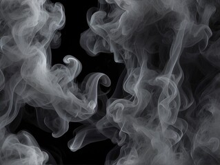 Obraz premium smoke on black