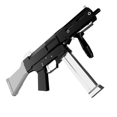 3D Weapon Illustrations