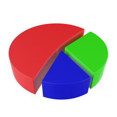 Obraz premium 3D Finance Illustrations Business