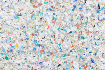 Colourful Recycling Board Made of  Plastic and Aluminium Waste