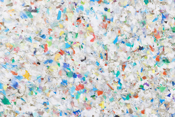  Board Made of Fused Recycling Plastic - Background