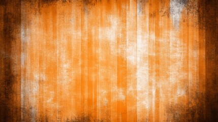 Obraz premium Textured orange vertical stripes with a grunge effect, creating a warm and dynamic background for various design projects
