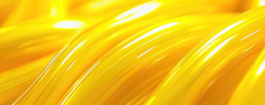 Neon abstract background concept. Bright yellow lines create a vibrant and energetic abstract background for design.