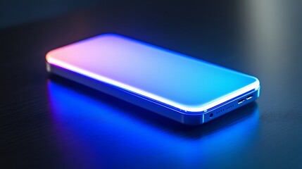Compact power bank with led indicators futuristic touch
