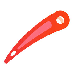 Hair Clip Illustration