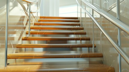 Beautiful staircase design in home 