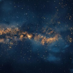 Fototapeta premium Stunning Night Sky with Stars and Cosmic Dust